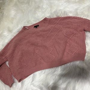 Pink sweater